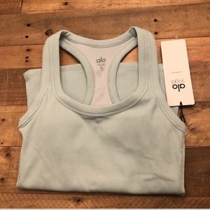 NWOT ☁️ ALO YOGA RUBBED SUPPORT TANK ☁️